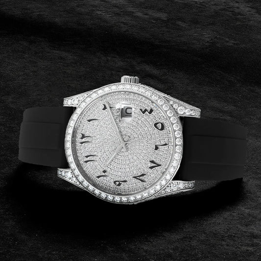 Luxury Hip Hop Iced Out VVS Diamond Men Designer Watches Automatic Mechanical Moissanite Watch