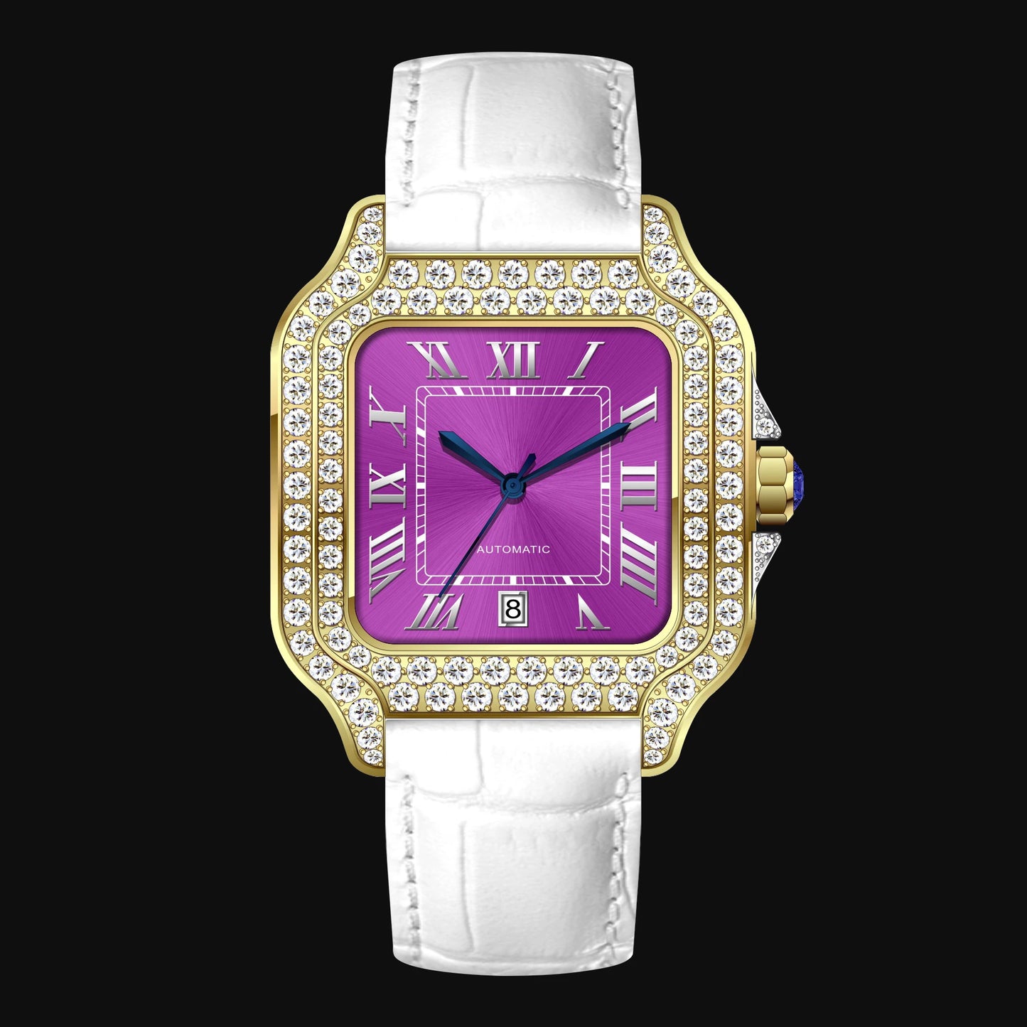 Blingbling Vvs Moissanite Diamond Watch 2025 Hip Hop Top Brand Luxury Iced Out Watches Pass Diamond Tester Wristwatch for Men