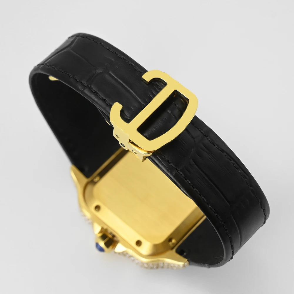 Blingbling Vvs Moissanite Diamond Watch 2025 Hip Hop Top Brand Luxury Iced Out Watches Pass Diamond Tester Wristwatch for Men