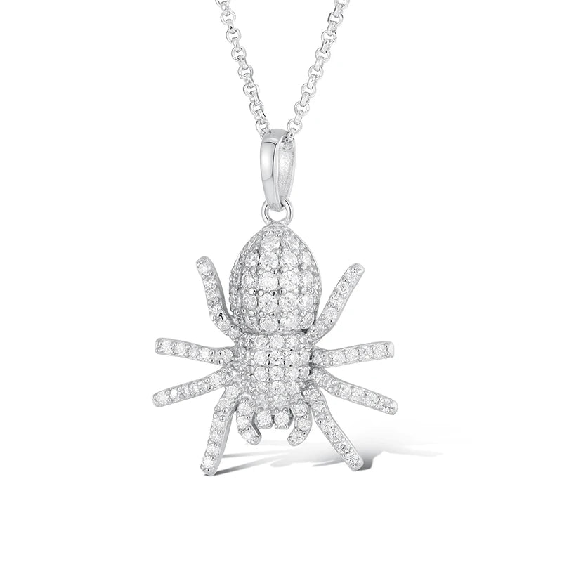 TUHE Unisex High Quality VVS1 Moissanite Iced Out Shark Pendant 18k electroplating For Men/Women Hip Hop Jewelry Gift