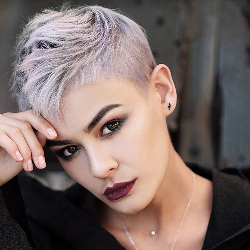 Tiny D VVS Black White Moissanite 925 Sterling Silver Fashion Lightning Stud Earrings Women/Men Exquisite Student Girlfriend Jewelry