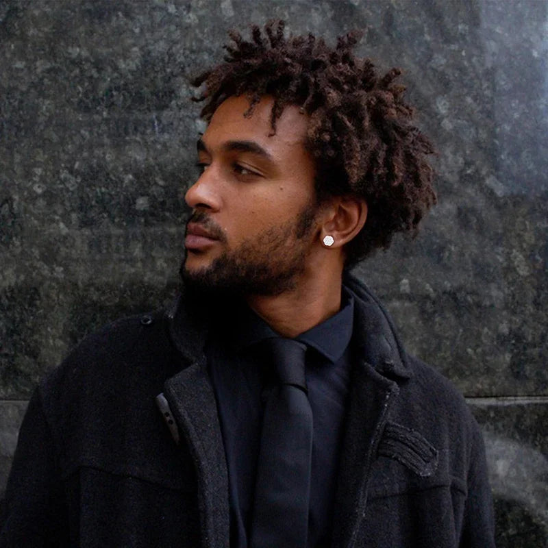 Luxury 925 Moissanite Flower Stud Earrings For Women Men Iced Out Bling  Lab Created Diamond 925 Sterling Silver Hip Hop Jewelry